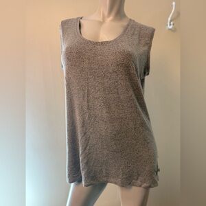 The Black Dog Muscle T Shirt Women’s Medium Heathered Grey